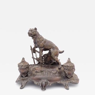 Inkwell England circa 1880