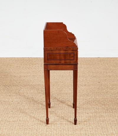 Inlaid Mahogany Hall Table