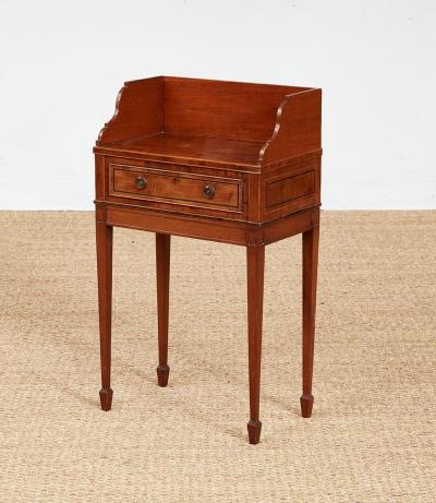 Inlaid Mahogany Hall Table