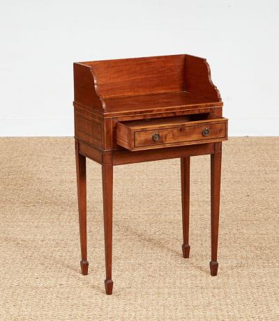 Inlaid Mahogany Hall Table