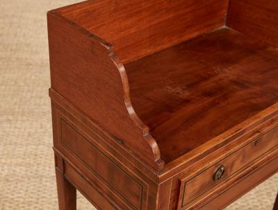 Inlaid Mahogany Hall Table