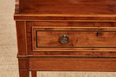 Inlaid Mahogany Hall Table