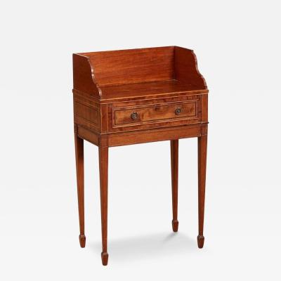 Inlaid Mahogany Hall Table