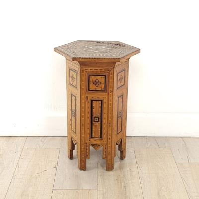 Inlaid Moroccan Table circa 1900