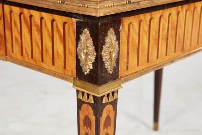 Inlaid Swedish Satinwood Console