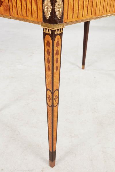 Inlaid Swedish Satinwood Console