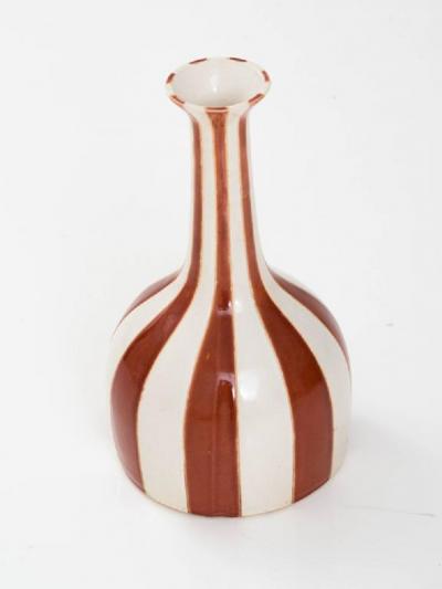 Interesting Italian Glazed ceramic vase