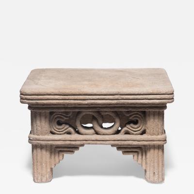 Interlocking Ring Ming Stone Table