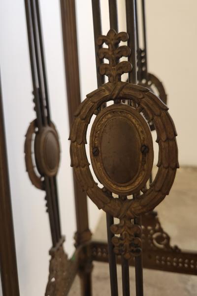Intricate French Gilt Pedestal Table 19th C 