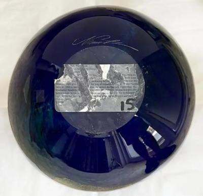 Ioan Nemtoi Modern Monumental Studio Art Glass Vase Bucharest Romania