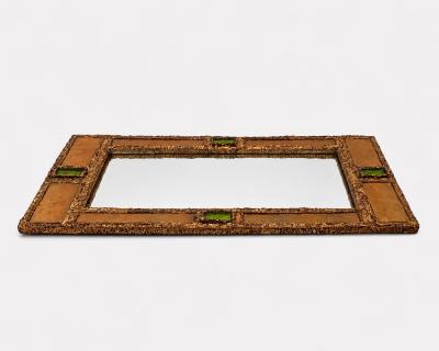Irena Jaworska Pair of mirrors by Irena Jaworska Paris France circa 1960