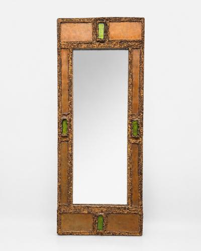 Irena Jaworska Pair of mirrors by Irena Jaworska Paris France circa 1960