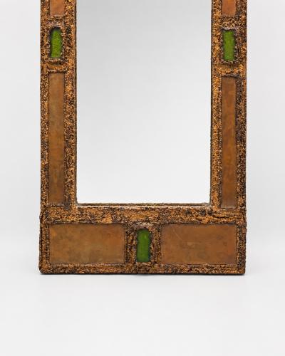 Irena Jaworska Pair of mirrors by Irena Jaworska Paris France circa 1960