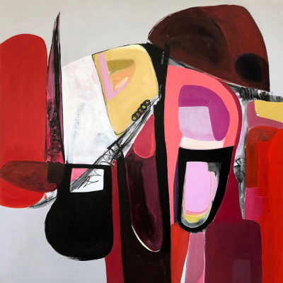 Irene Nelson Semi Precious Abstract Painting 2021
