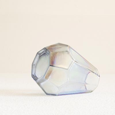 Iridescent Art Deco Glass Vase 1930s
