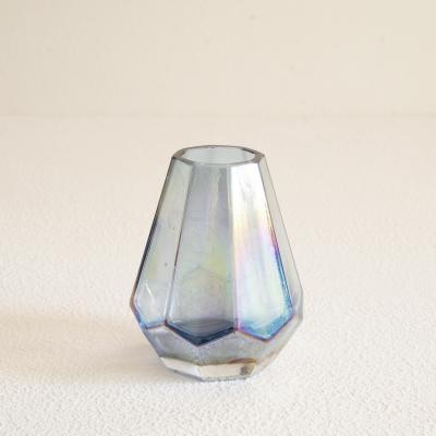 Iridescent Art Deco Glass Vase 1930s