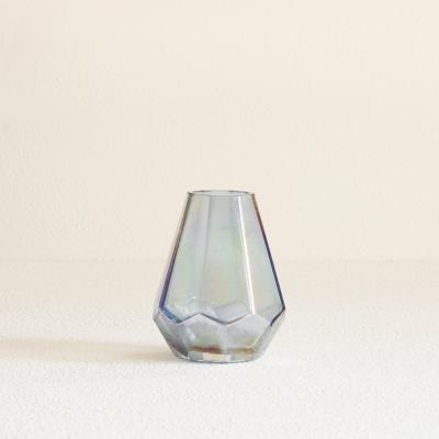 Iridescent Art Deco Glass Vase 1930s