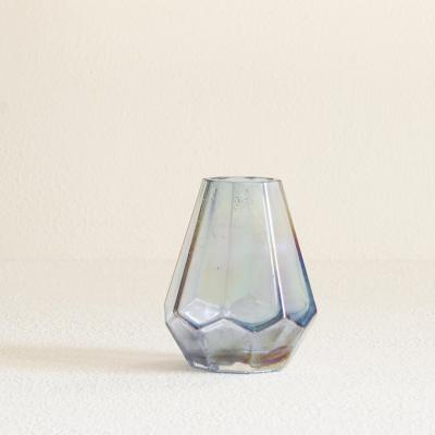Iridescent Art Deco Glass Vase 1930s
