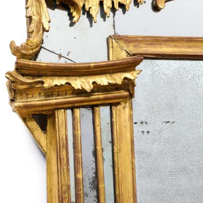 Irish George II Giltwood Mirror