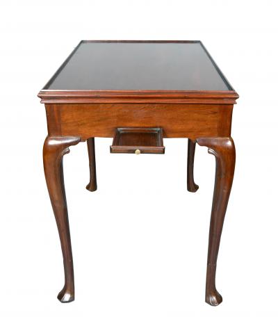Irish George II Mahogany And Inlaid Games Table Antique