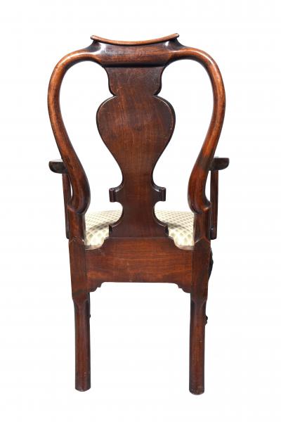 Irish Georgian Mahogany Armchair