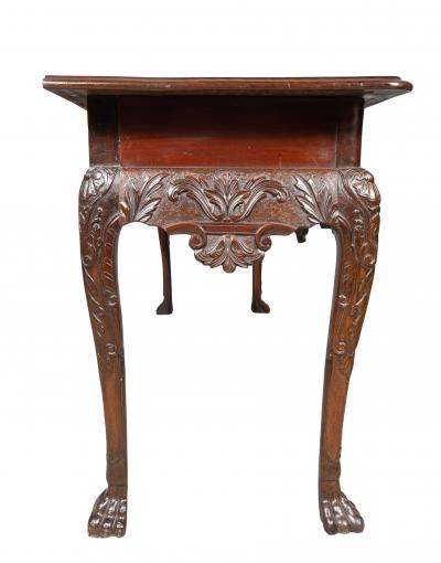 Irish Georgian Mahogany Console Table