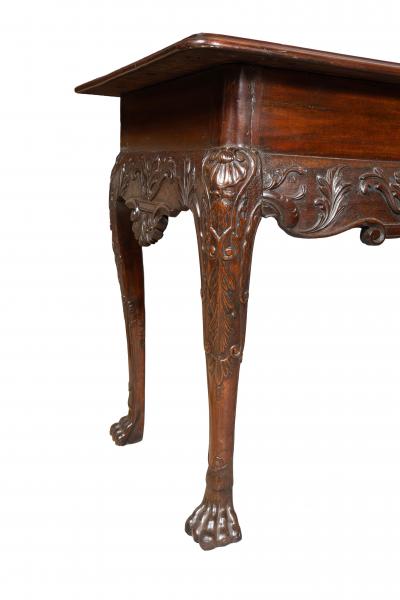 Irish Georgian Mahogany Console Table