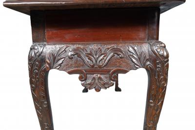 Irish Georgian Mahogany Console Table