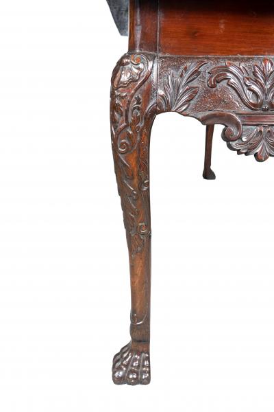 Irish Georgian Mahogany Console Table