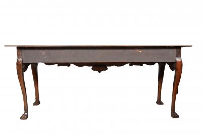 Irish Georgian Mahogany Console Table