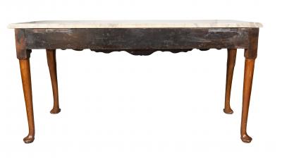 Irish Georgian Mahogany Console Table