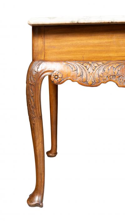 Irish Georgian Mahogany Console Table