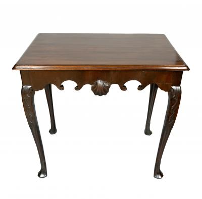 Irish Georgian Mahogany Side Table