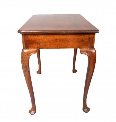 Irish Georgian Mahogany Side Table Dressing Table