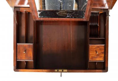 Irish Georgian Mahogany Side Table Dressing Table