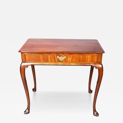 Irish Georgian Mahogany Small Writing Table