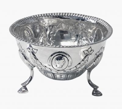 Irish Georgian Silver Bowl Matthew West Dublin C 1770