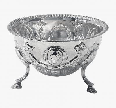 Irish Georgian Silver Bowl Matthew West Dublin C 1770