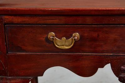 Irish Georgian Tea Table with Dished Tray Top