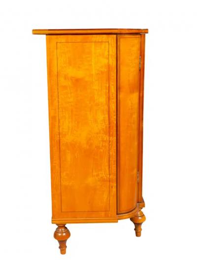 Irish Late George III Satinwood and Amaranth Side Cabinet