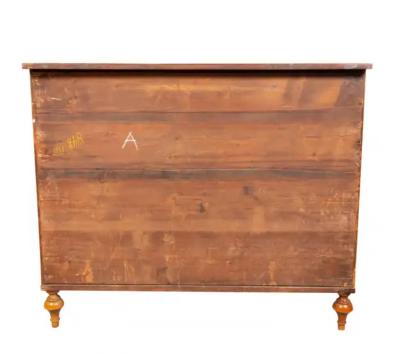 Irish Late George III Satinwood and Amaranth Side Cabinet