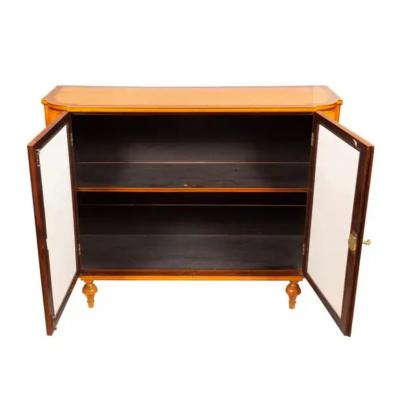 Irish Late George III Satinwood and Amaranth Side Cabinet