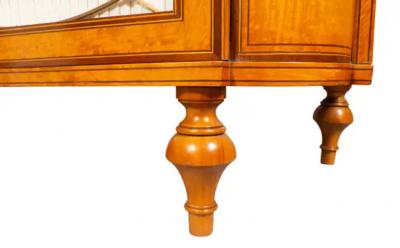 Irish Late George III Satinwood and Amaranth Side Cabinet