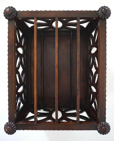 Irish Late Regency Style William IV Period Rosewood Canterbury circa 1835
