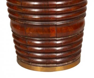 Irish Mahogany Peat Bucket