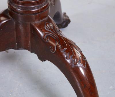 Irish Mahogany Tea Table