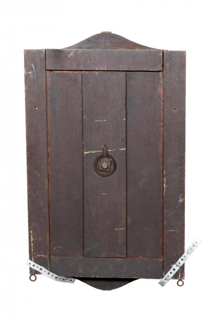 Irish Victorian Mahogany Butlers Mirror