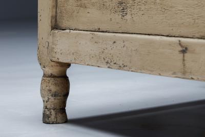 Irish Wooden Settle Chair 19th Century