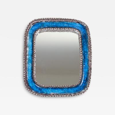 Irma Yourstone Irma Yourstone for Yourstone Keramik Blue Ceramic Mirror