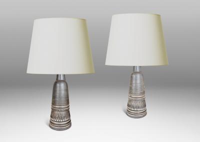 Irma Yourstone Pair of table lamps by Irma Yourstone